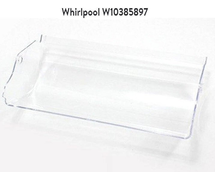 Whirlpool  W10385897 Refrigerator Dairy Door Cover NEW