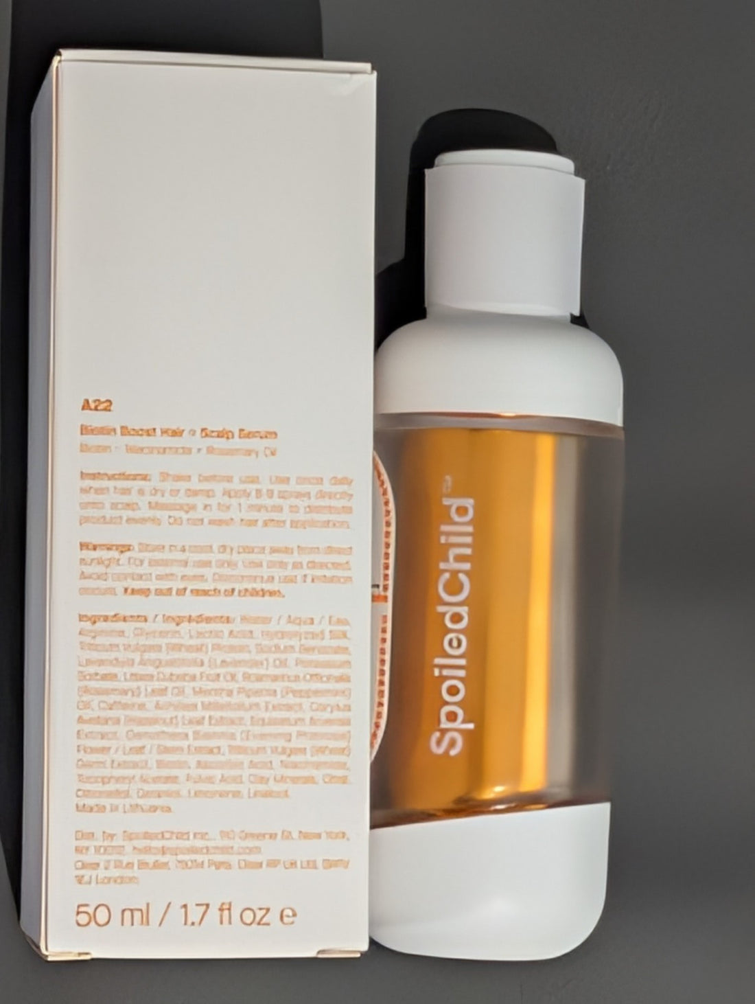 Spoiled.Child A22 Biotin Boost Hair + Scalp Serum 50ml - NEW MFG 101025