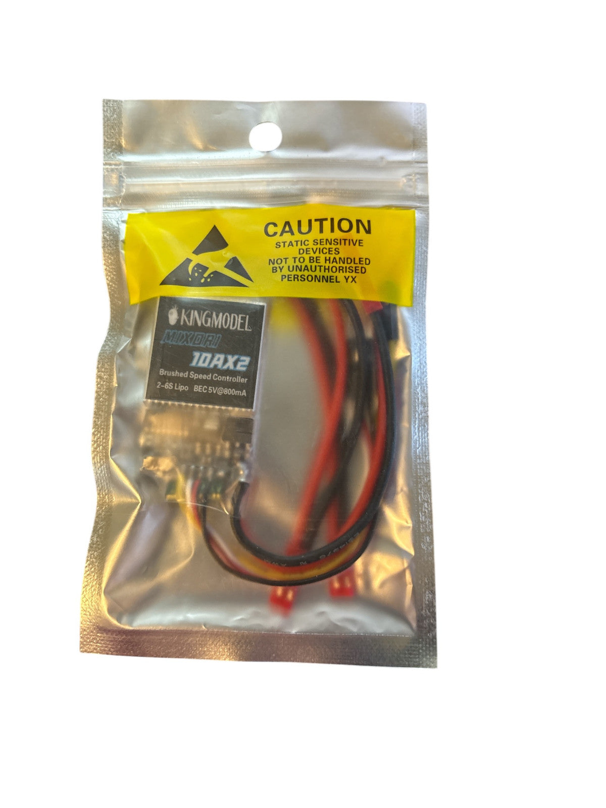 Dual Way Bidirectional Brushed ESC 10A x 2 Mixed Control for RC Cars /Tank/Boat
