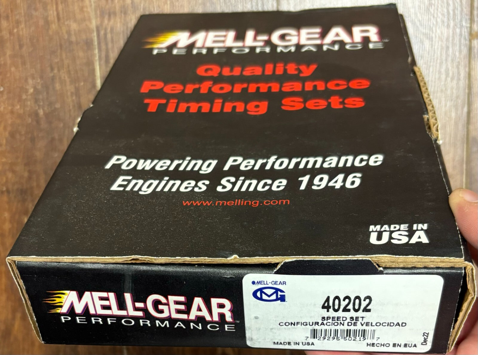 Mell-Gear 40202 Speed Set - Engine Timing Set