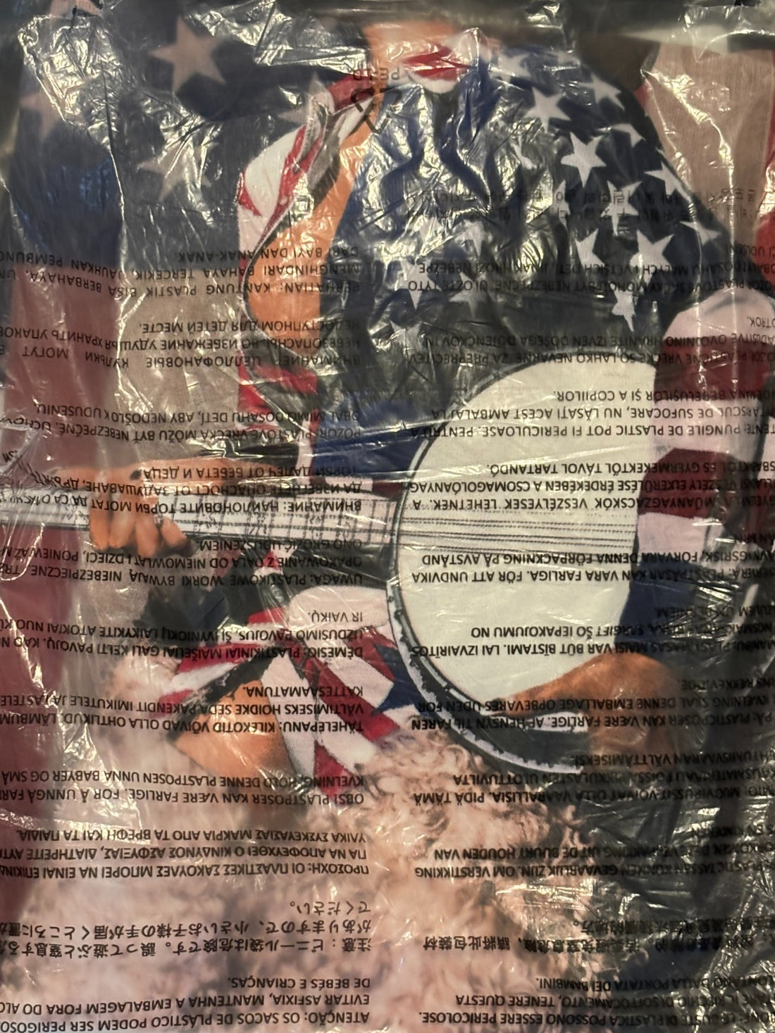 Beyonce Cowboy Carter Tour 2025 Stars and Strings Graphic T-shirt LARGE NWT
