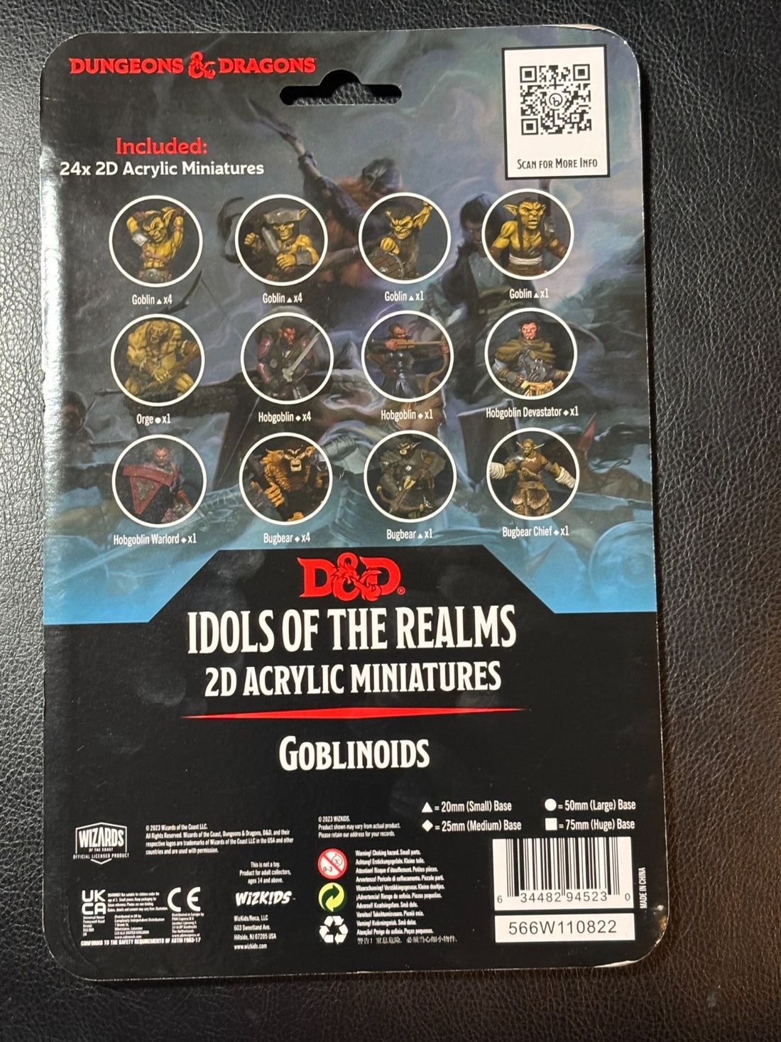 D & D: Idols of the Realms 2D Sets - Goblinoids, Beholder Hive & Lich Tomb - NEW