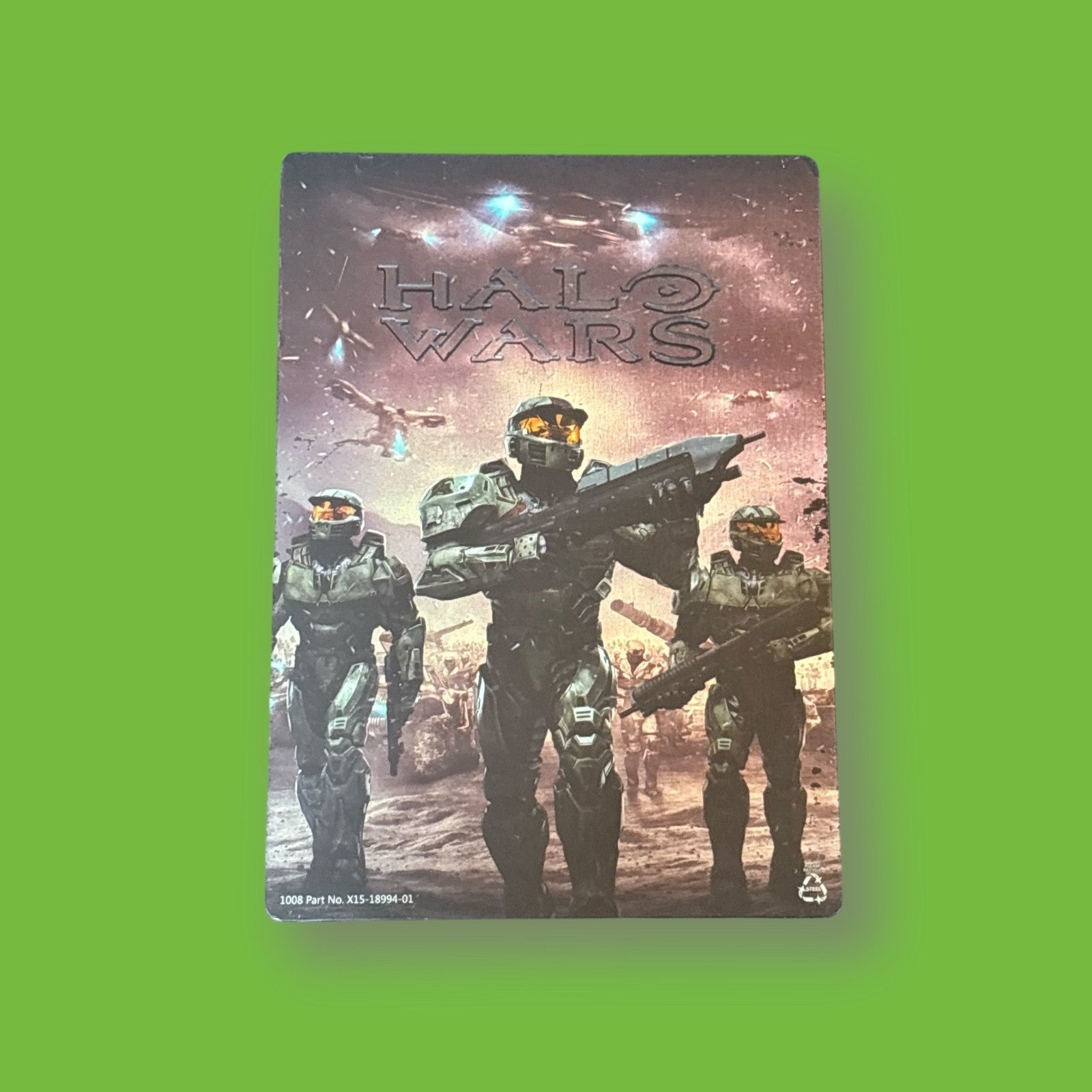 Halo Wars Steelbook - 2009 Xbox 360 - with Manual - RATED T - USED