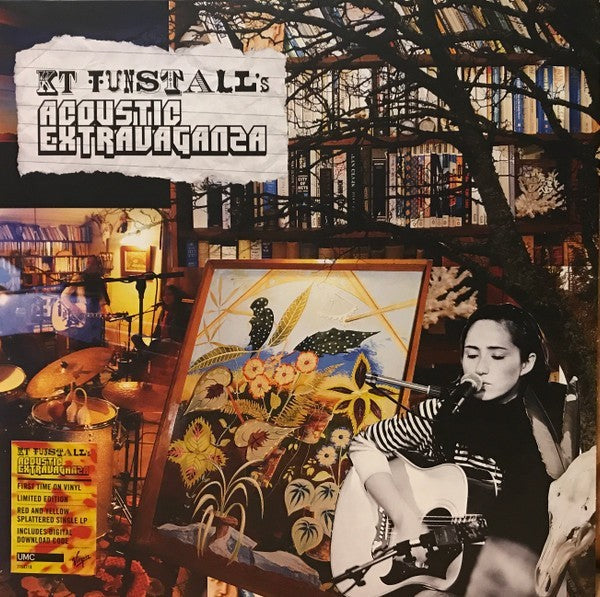 LIMITED EDITION KT Tunstall's ACOUSTIC EXTRAVAGANZA Red /Yellow Splattered Vinyl