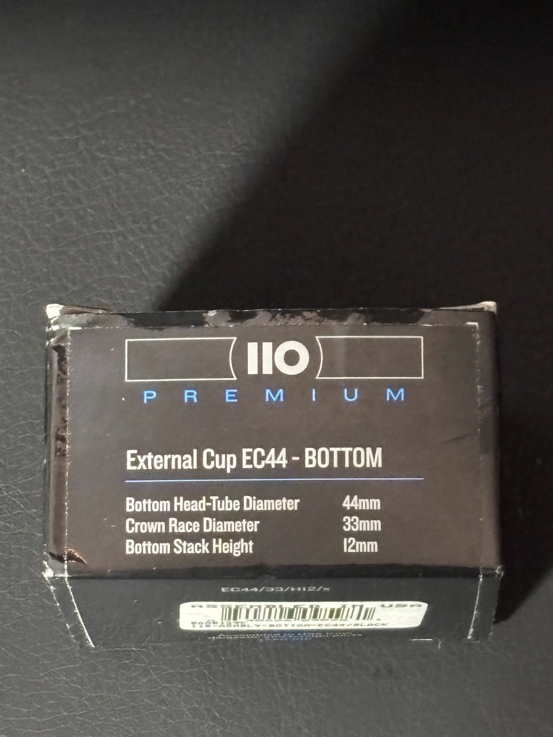 Cane Creek 110 Premium Headset Bottom Cup EC44/33 External 1 1/4" Road Gravel XC
