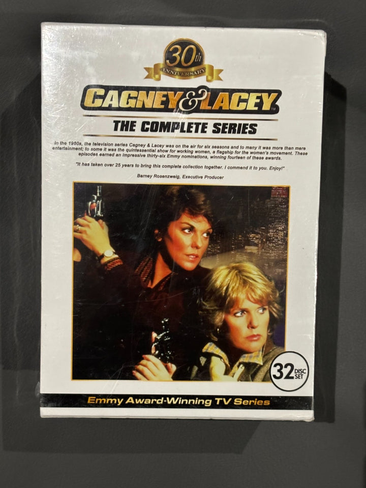 CAGNEY & LACEY THE COMPLETE SERIES DVD SEASONS 1-6, 30TH ANNIV. 32 DISC SET