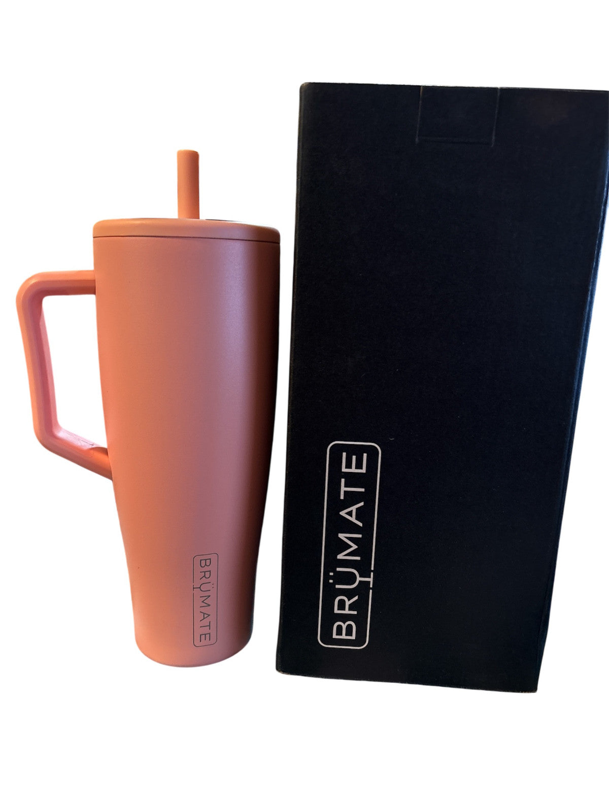 BrüMate  Era 40oz Leakproof Tumbler - Guava- 24+ Hours Cold, Dishwasher Safe NEW