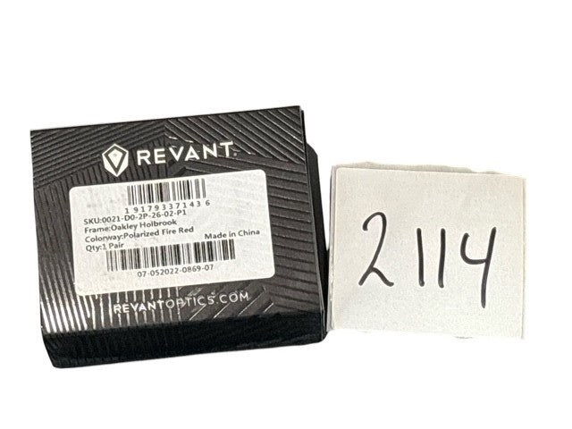 Revant Replacement For Oakley Holbrook - Polarized Fire Red - NEW