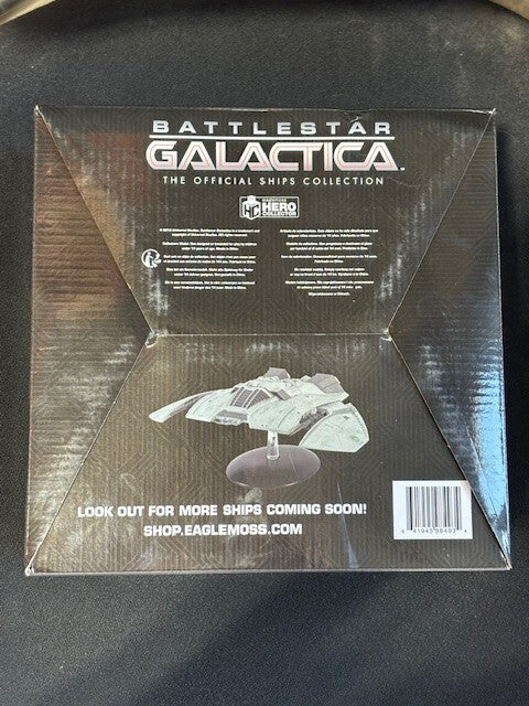 Eaglemoss: BATTLESTAR GALACTICA - Cylon Raider Blood and Chrome Model