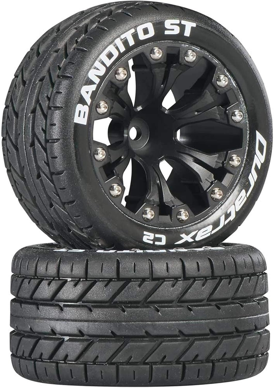Duratrax  Bandito  ST 2.8"  Truck  2WD Mounted Front Black DTXC3540