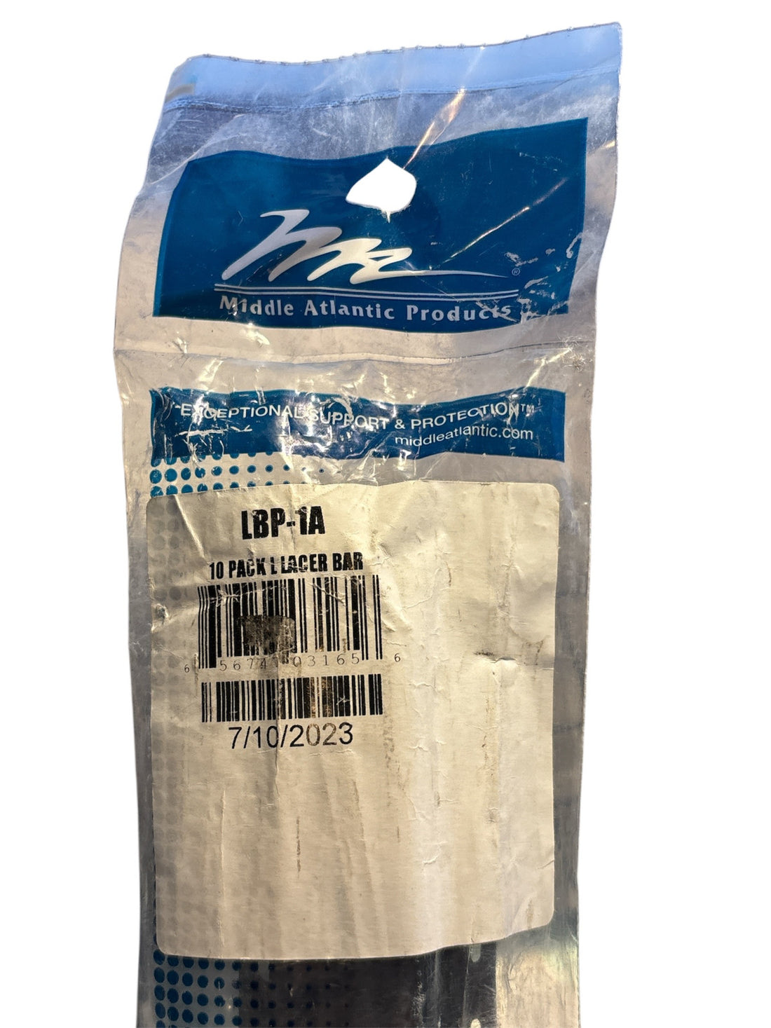 Middle Atlantic LBP-1R  Horizontal Lacing Bars - PACK OF 10