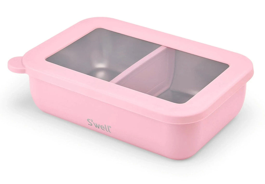 Swell Bento Box Pink S’well Food Container  NEW