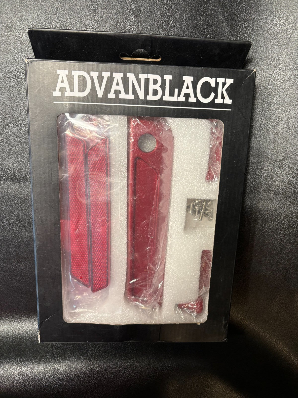 Advanblack Saddlebag Lid Lever & Latch Cover Set Kit for 2014-23 Harley Touring