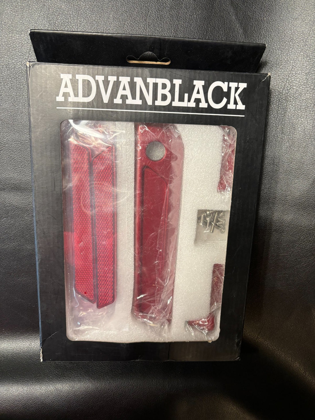 Advanblack Saddlebag Lid Lever & Latch Cover Set Kit for 2014-23 Harley Touring