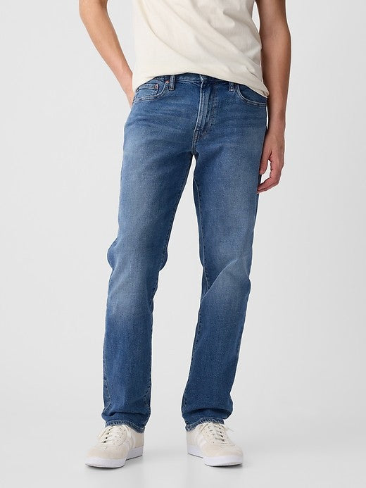 GapFlex Men's Straight Jeans 32X30 Medium Wash NWT