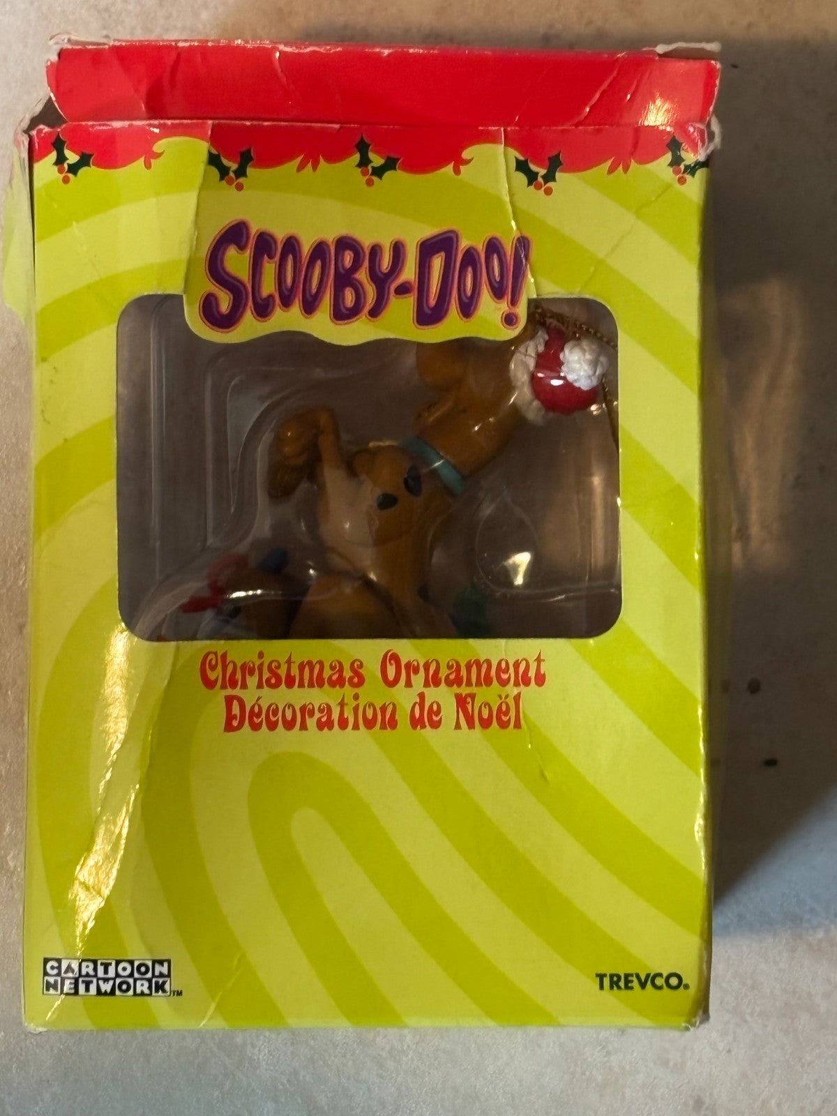 CARTOON NETWORK SCOOBY-DOO CHRISTMAS ORNAMENT SCOOBY CHRISTMAS WAGON *NEW/ISSUES