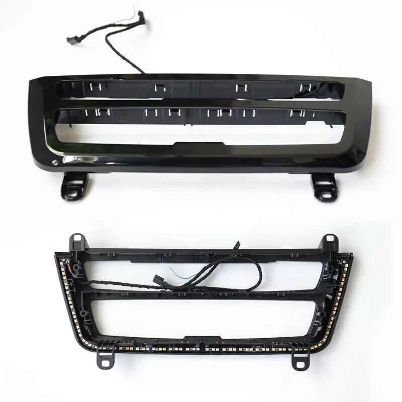 BMW 3&4Series F30 LCI Radio Trim LED Dashboard Center Console AC Panel Light