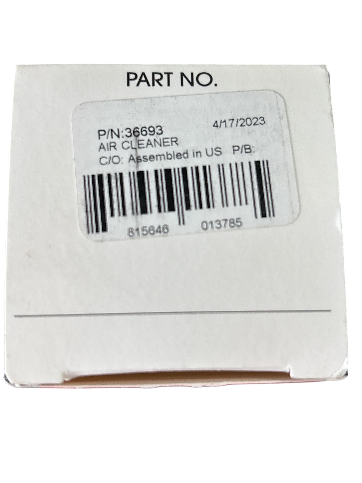 Tecumseh 36693 Air Cleaner