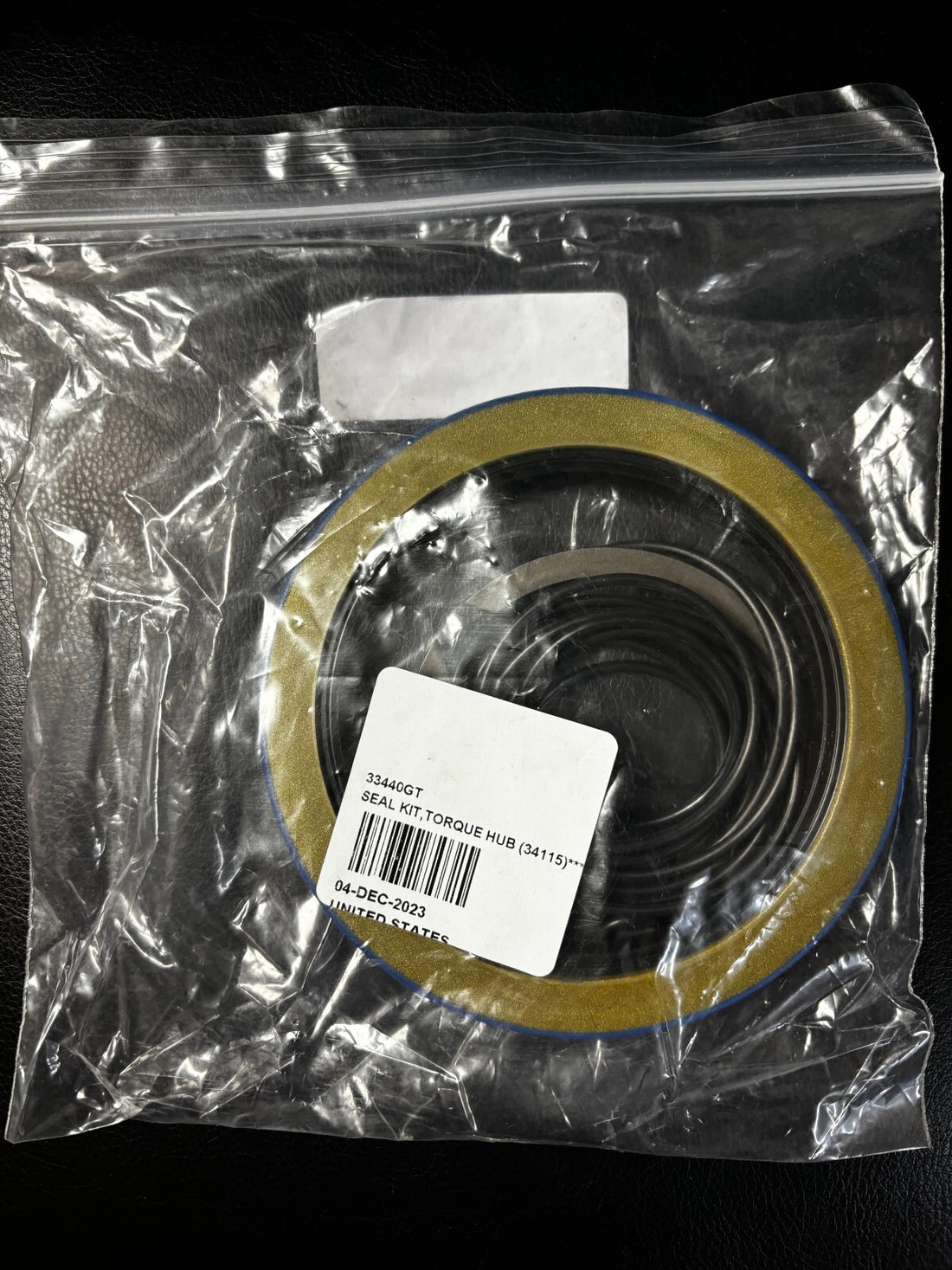 33440GT TORQUE HUB SEAL KIT (34115) HCC-FF0576, GPN 33440