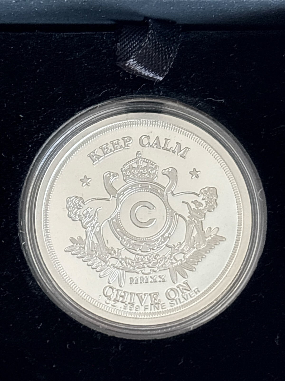 Bill Murray Ostrich Crest #1018/2000 Keep Calm Chive On