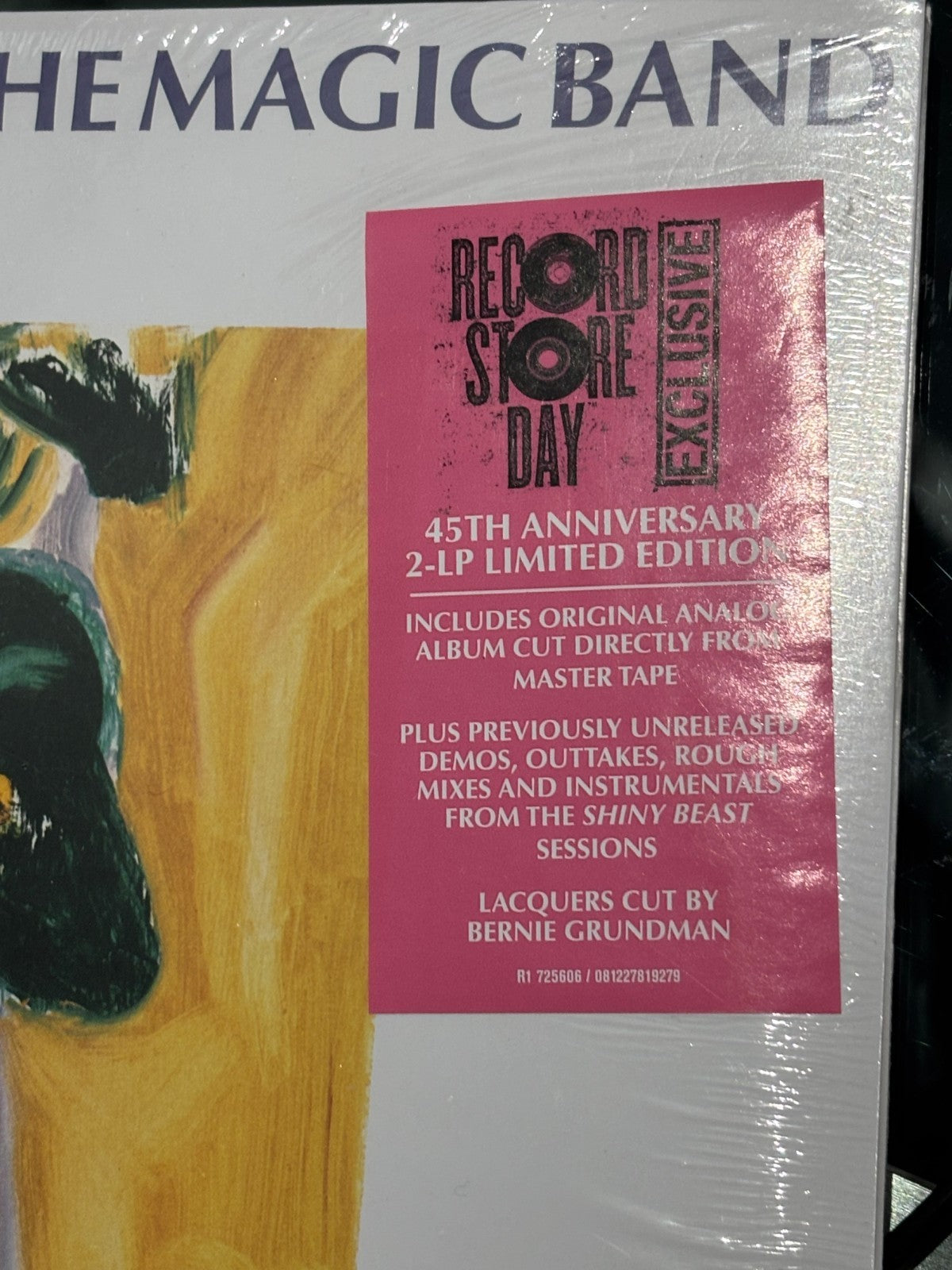 CAPTAIN BEEFHEART AND THE MAGIC BAND "SHINY BEAST" [2 LP] NEW! SEALED LP!