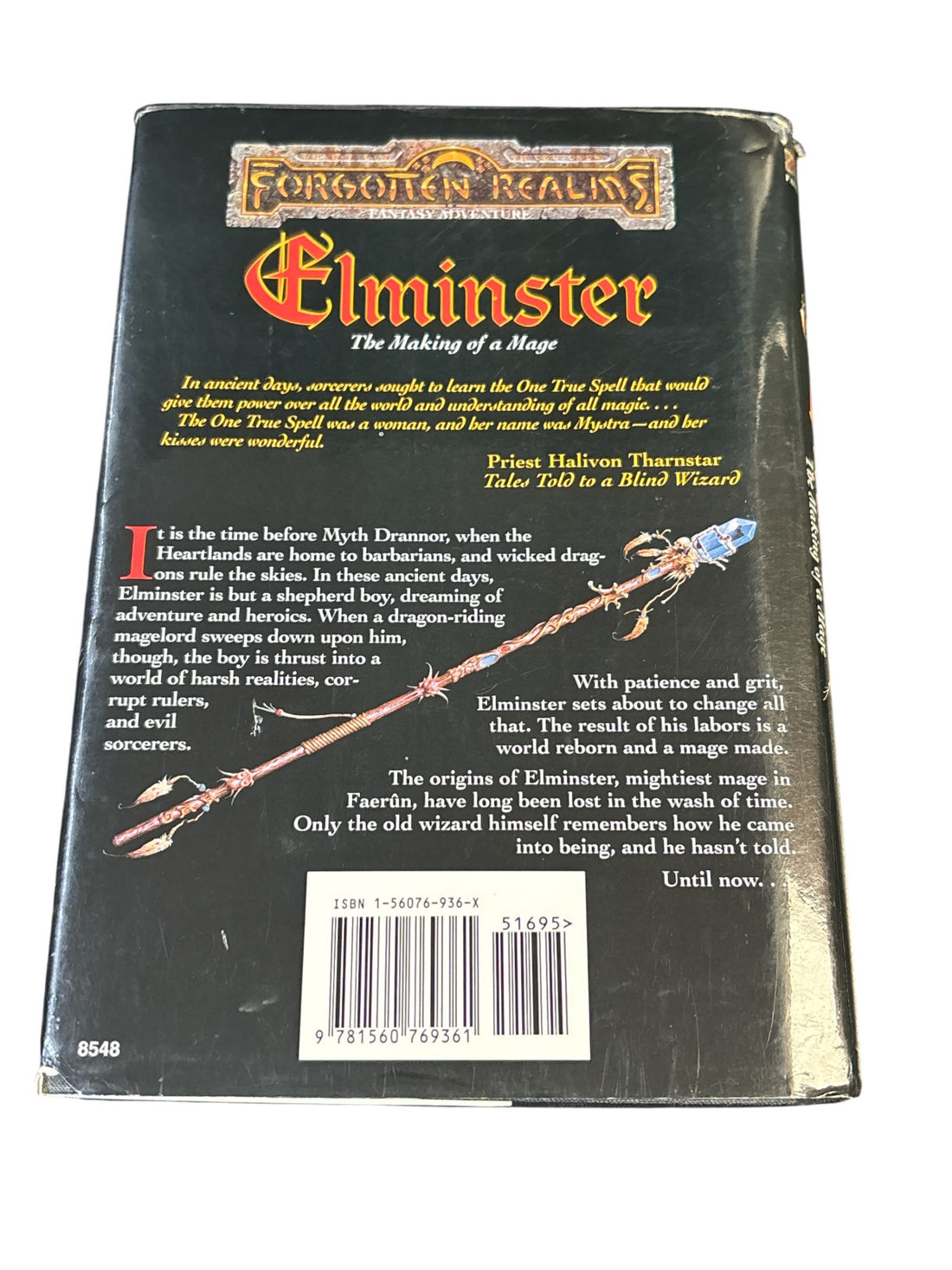 Forgotten Realms Elminster the Making of a Mage by. Ed Greenwood - Very Good
