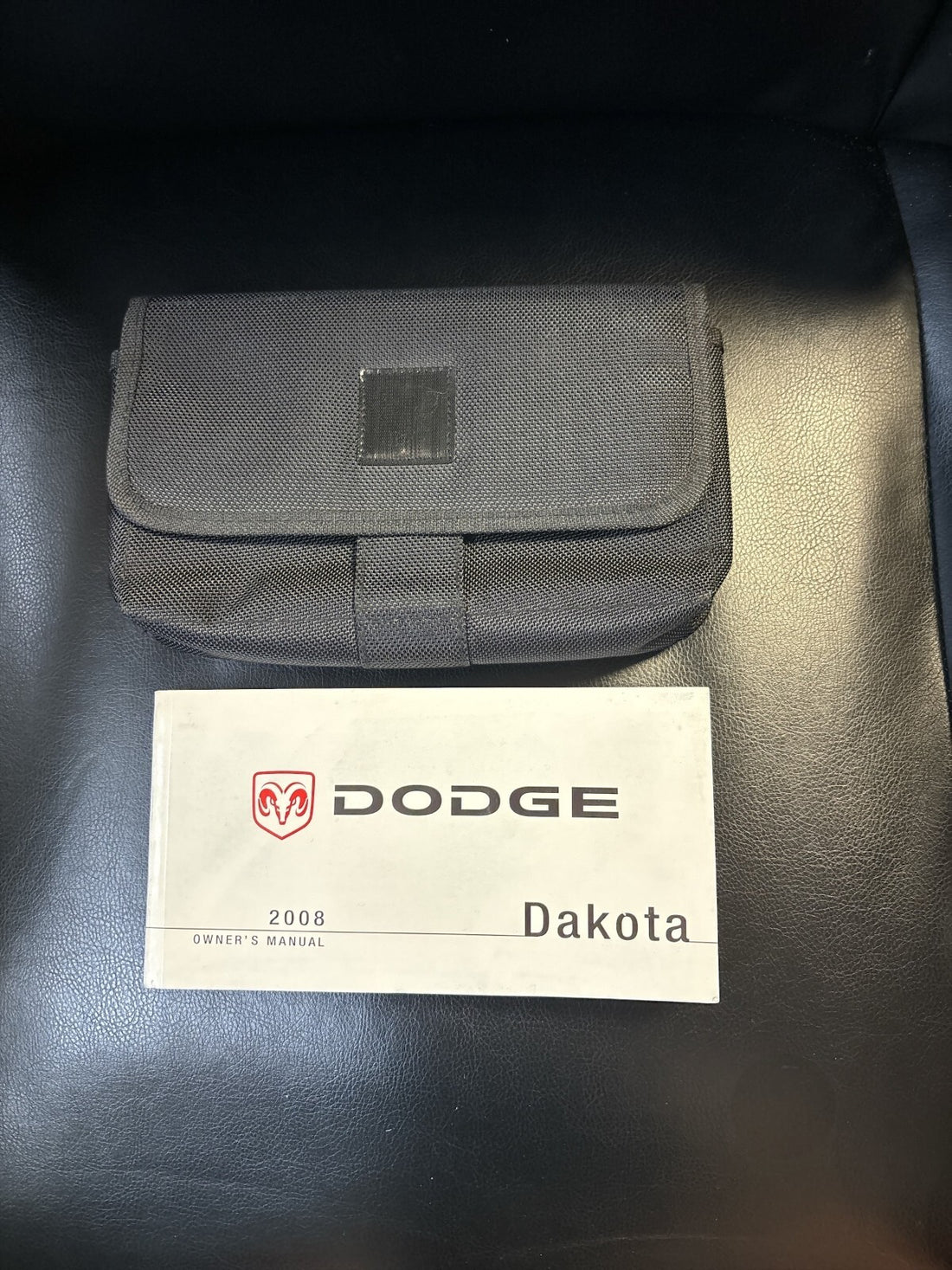 2008 Dodge Dakota Owner's Manual Owner Case Both in Excellent Condition