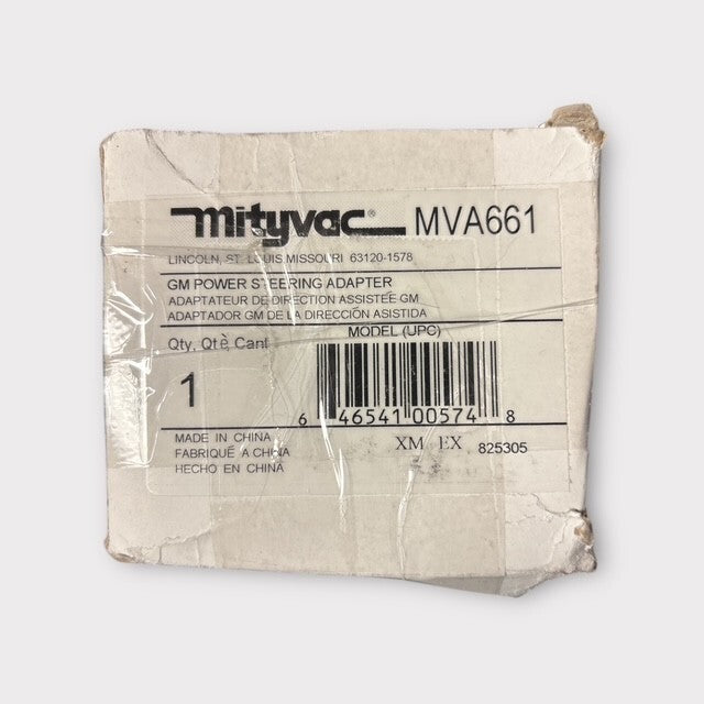 Mityvac MVA661 GM Power Steering Adapter - New