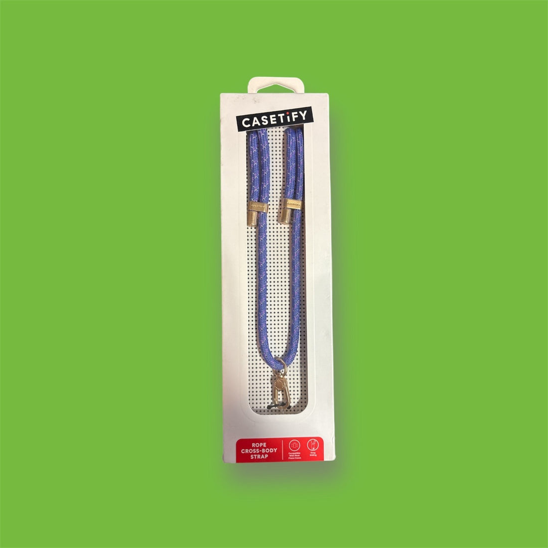 Casetify Rope Cross-Body Strap Compatible with Most Phone Cases - NWT