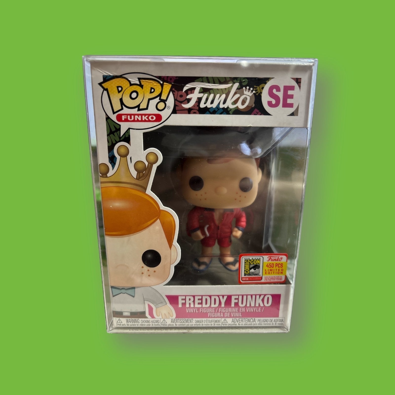 Funko Pop Freddy Funko Limited to 450 Pieces Baywatch Lifeguard - READ FULL DESC