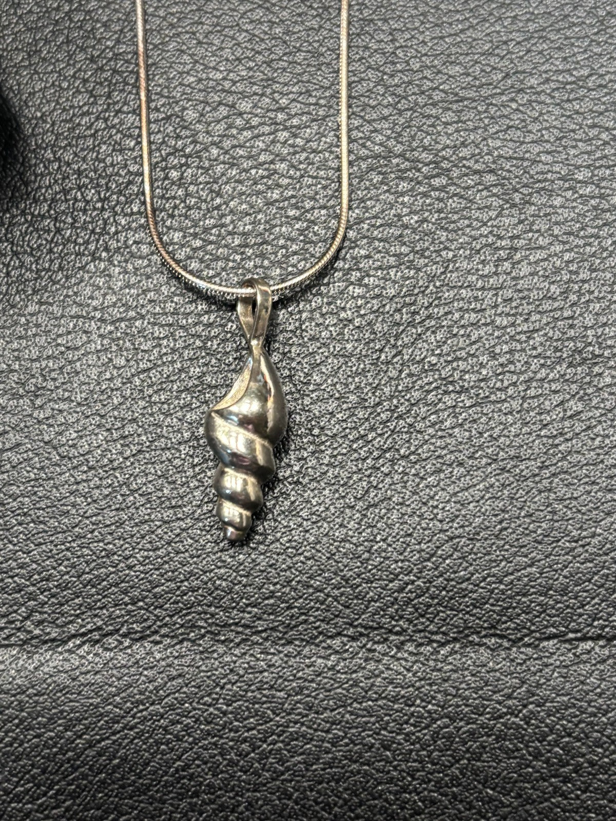 Kara Yoo Spire + Slim Maya Sterling Silver Necklace, Storage Bag  & Gift Box