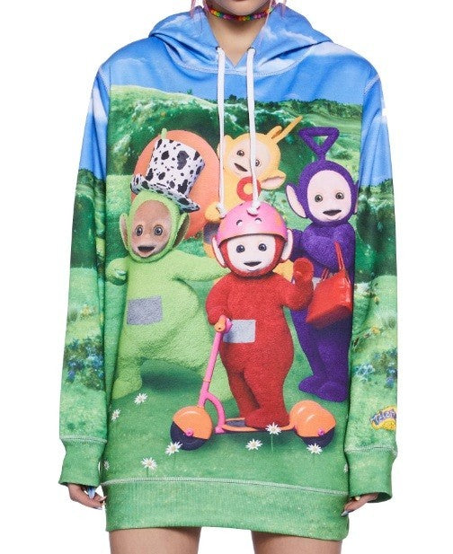 Dolls Kill x Teletubbies Oversized Hoodie - Small - NWT