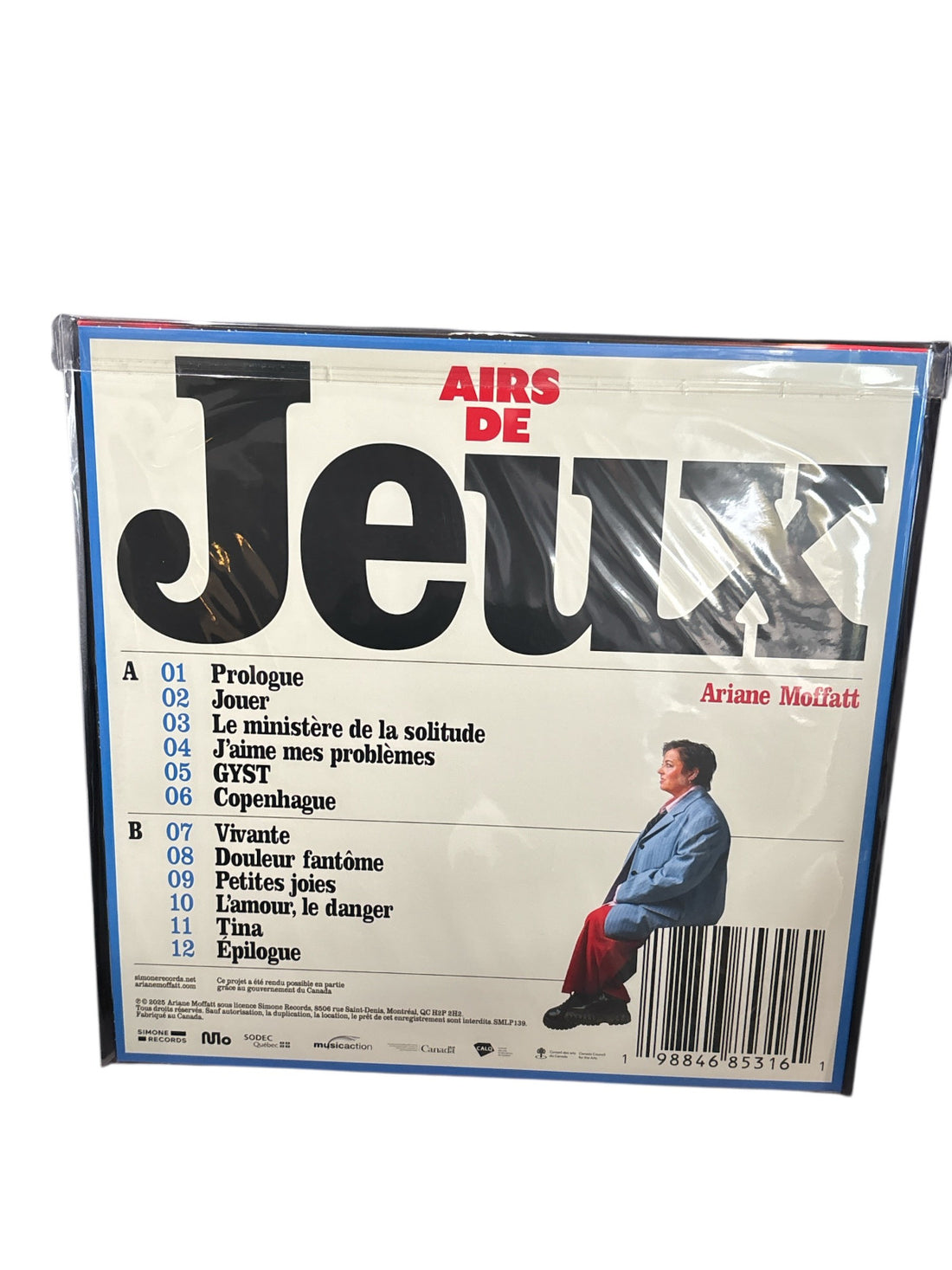 Airs De Jeux by Ariane Moffatt [VINYL] NEW