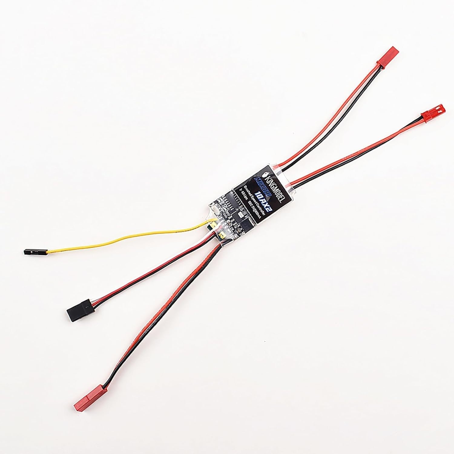 Dual Way Bidirectional Brushed ESC 10A x 2 Mixed Control for RC Cars /Tank/Boat