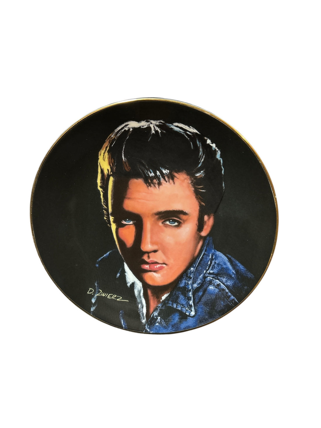 Bradex "Are You Lonesome Tonight?" Plate two in Portraits of a King - with docs.