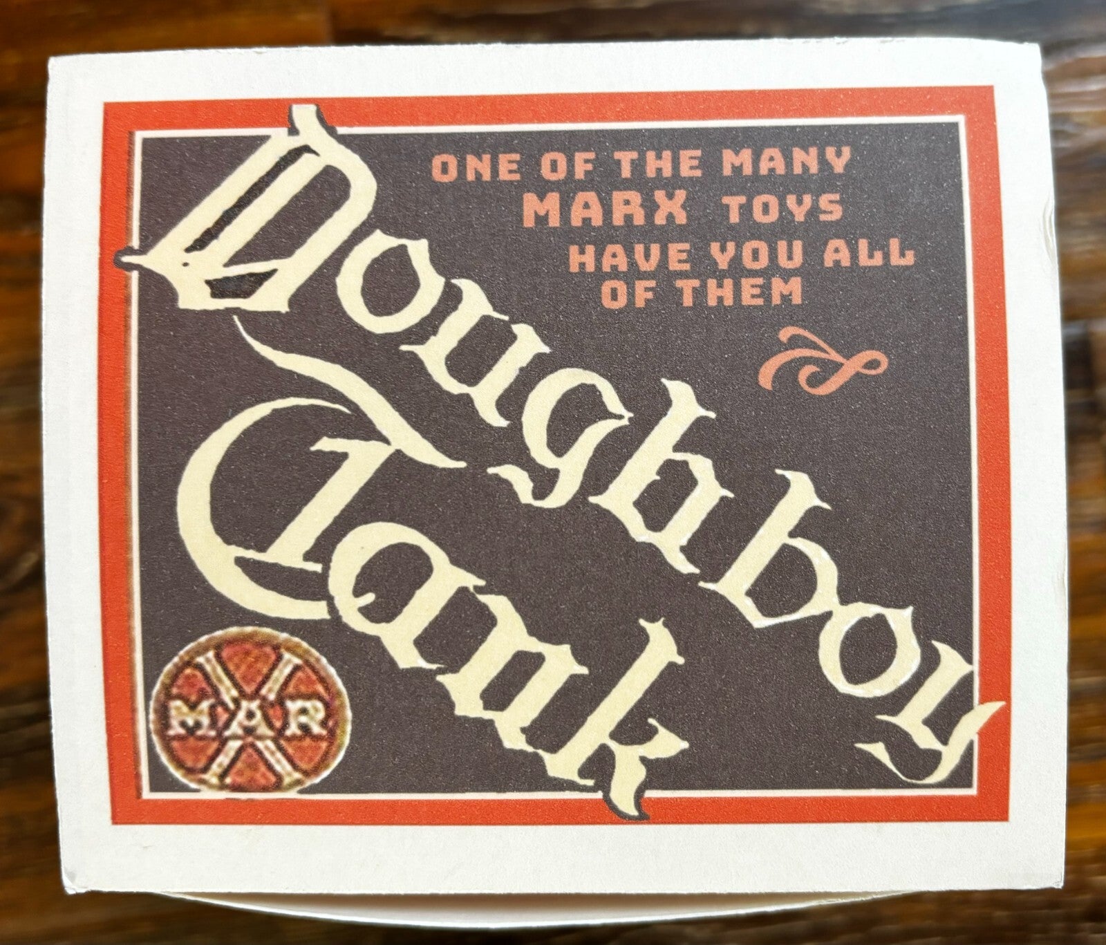 1930S Marx Sparkling Windup Doughboy Pop-up Tank Tin Lrg 10" Long with Key WORKS