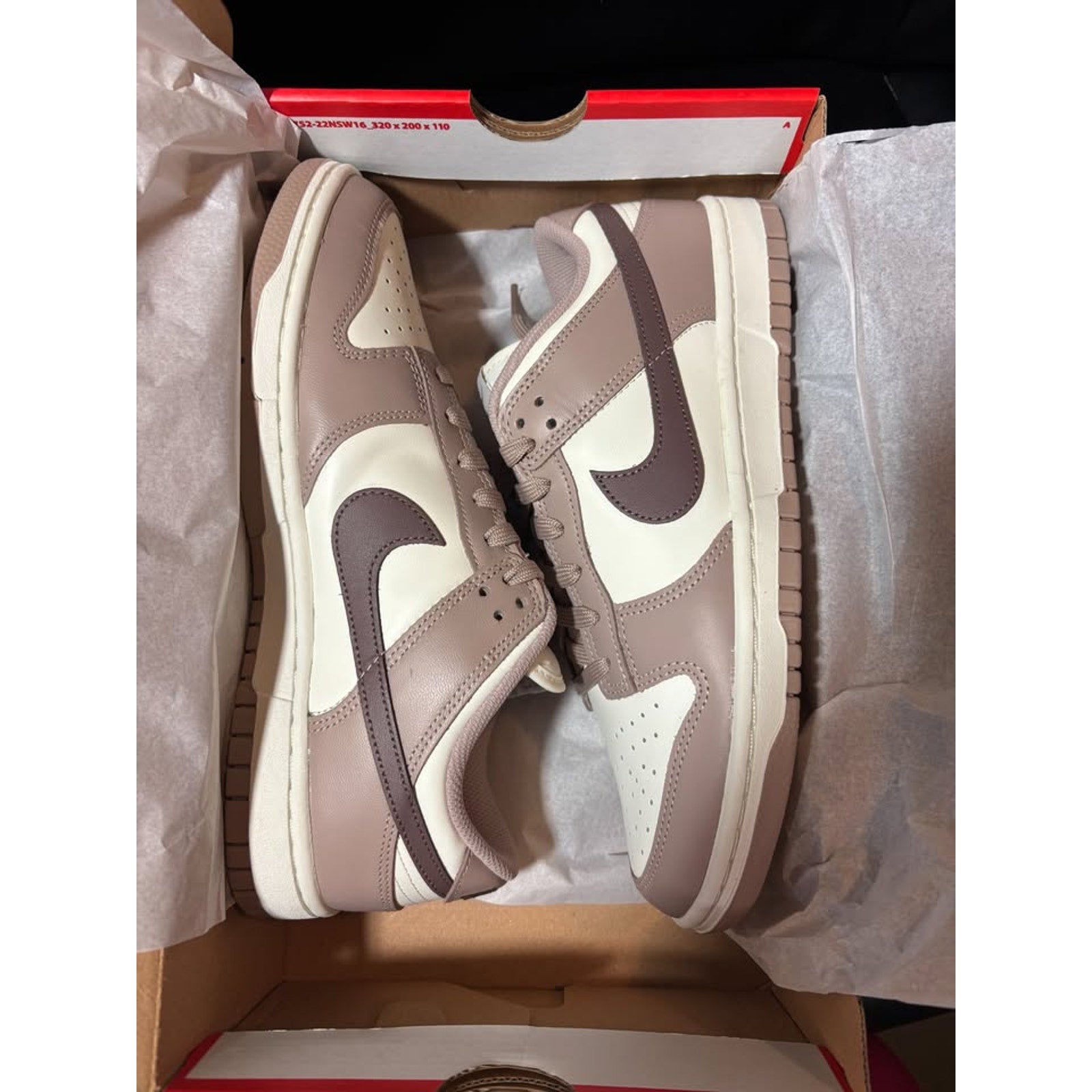 Women's Nike Dunk Low "Sail Plum Eclipse" size 10 - Brand new/giftable