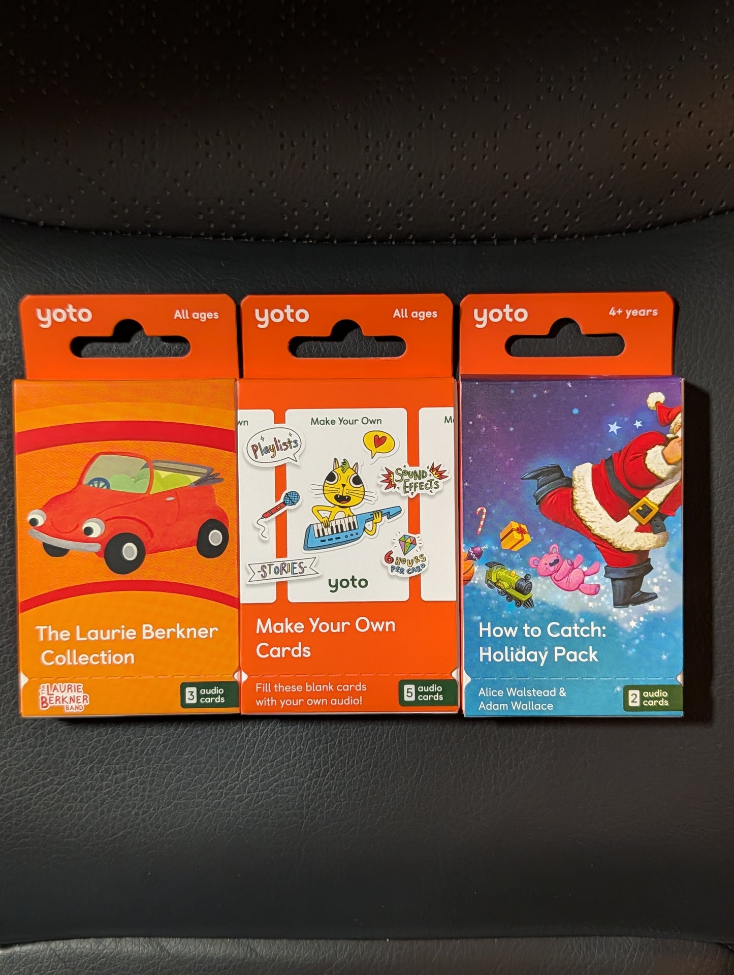 YOTO CARDS - AGES 4+ (3 packs = 10 cards) - ALL NEW