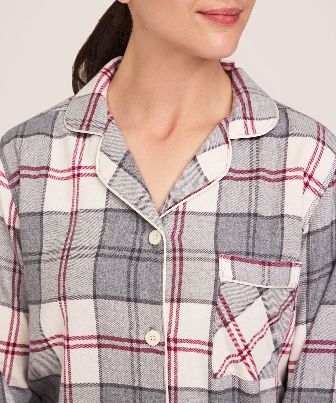 DENVER HAYES WOMEN'S FLANNEL PAJAMA SET - XLARGE - NEW