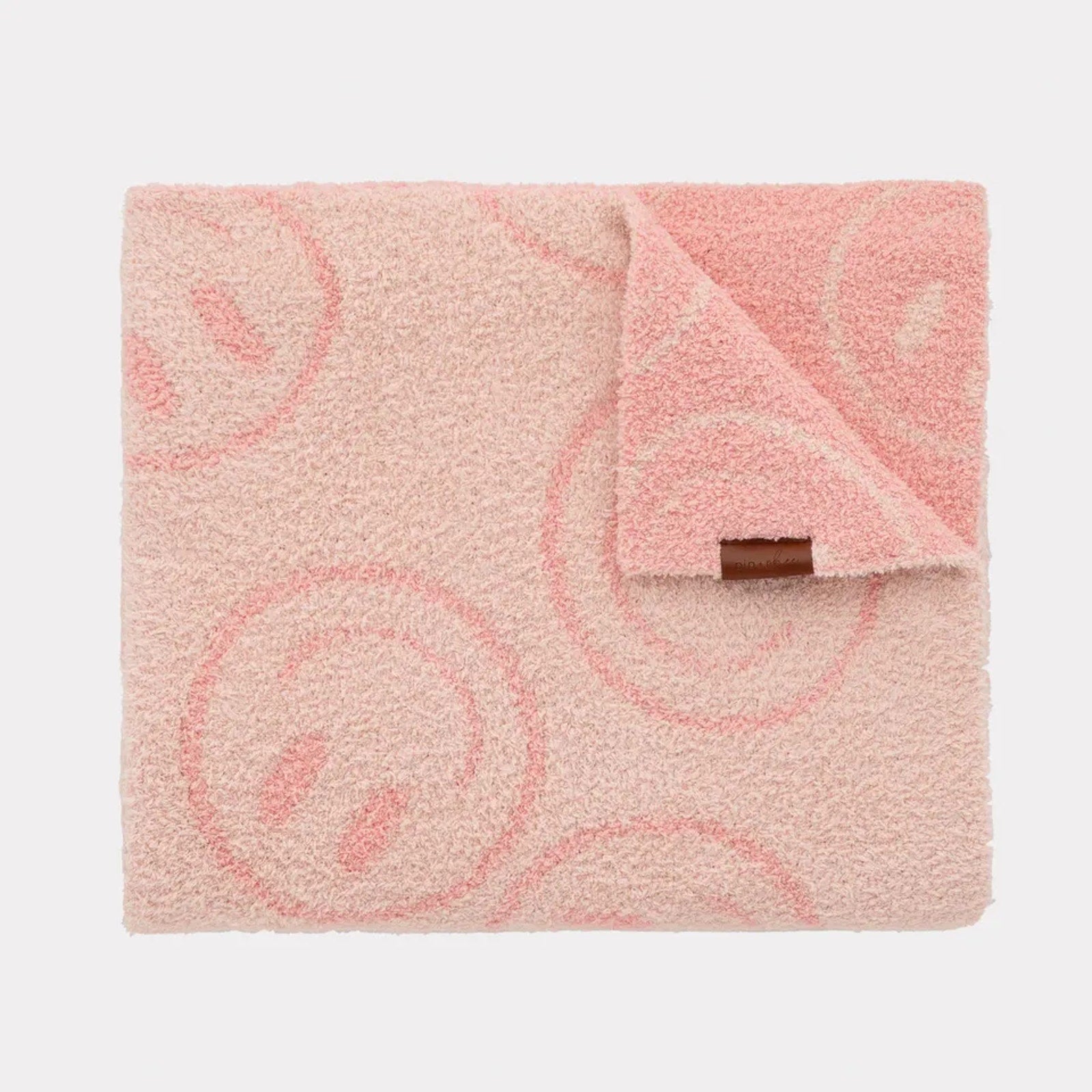 2 PIECE PIP & PHEE - Blush Toddler Blanket & Burp Cloth
