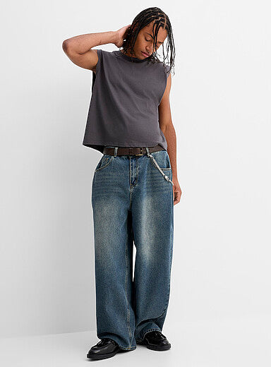 MEN'S SIZE 29 RELAXED FIT WIDE LEG OBEY JEANS EXCUSIVE TO SIMONS