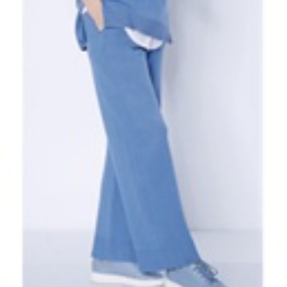 Brian Bailey 2-Piece Knit V-Neck Tunic and Lounge Pant Set
