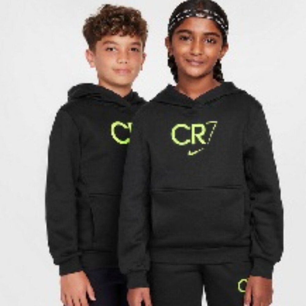 Nike CR7 Soccer Hoodie - Small - Black
