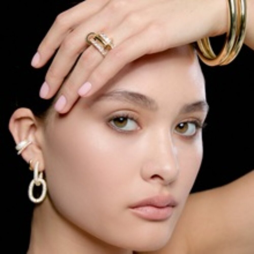 Drae Collection Quintuplet Ring 6/Gold NWT