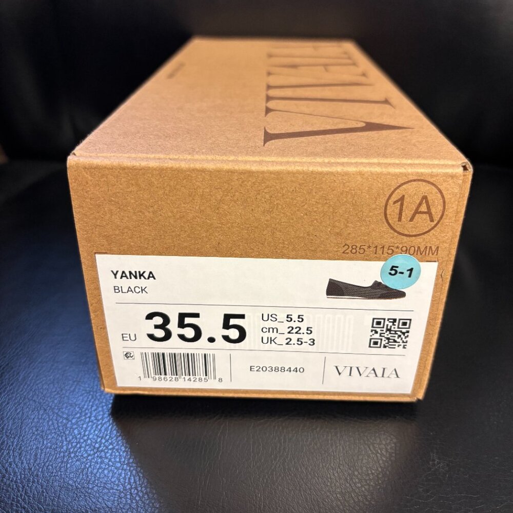 Vivaia Round-Toe Satin Sneakerina (Yanka) - Size 5.5 - NWT