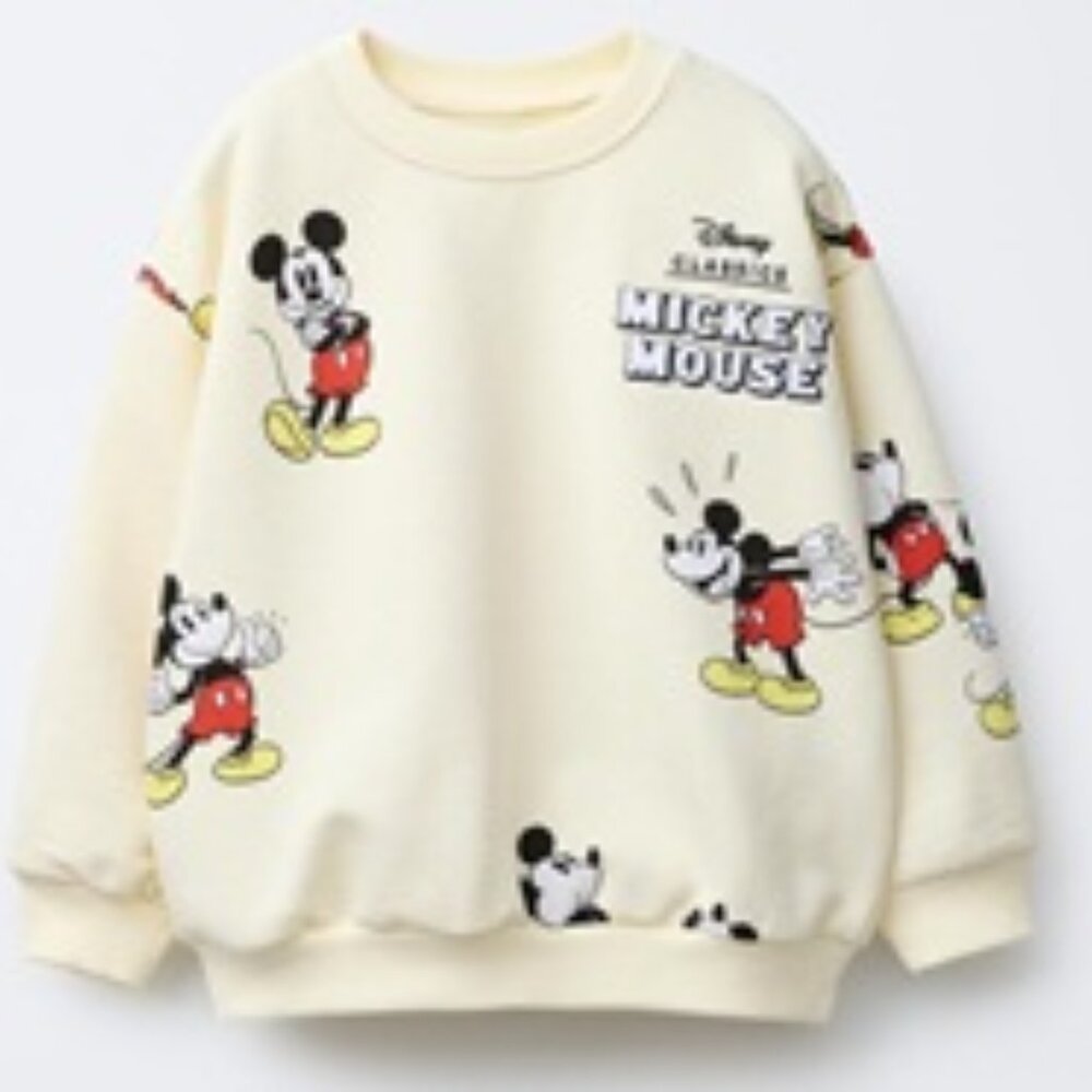 Zara - MICKEY MOUSE DISNEY SWEATSHIRT - 18 Month