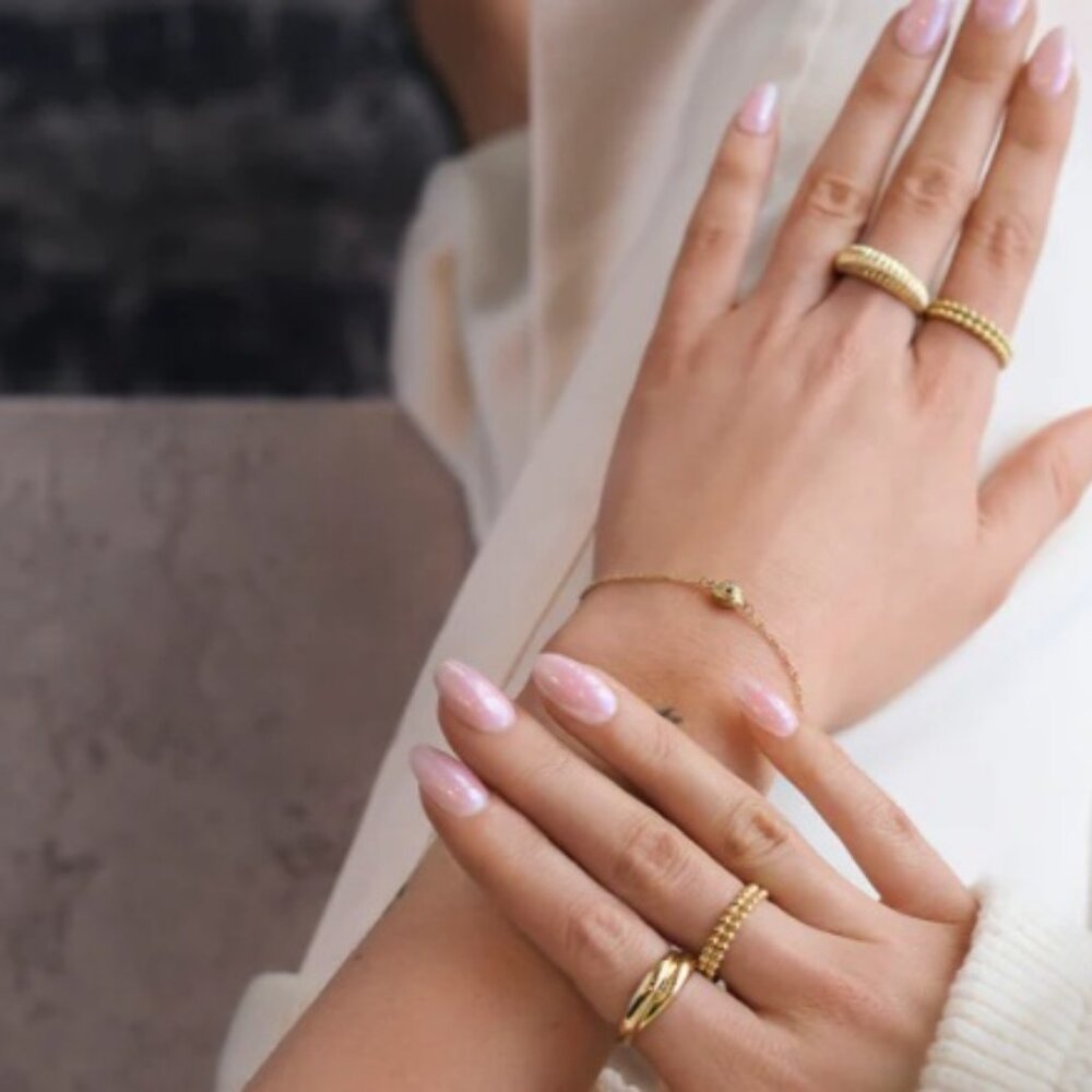 MIA - Nina Ring - PVD Gold - Size 8