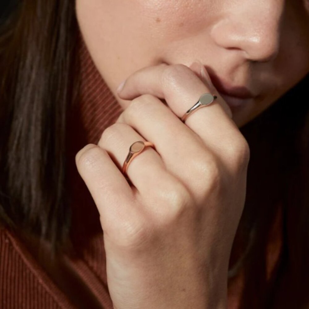 MIA - Era Ring - PVD Gold - SIZE 9 - NWT