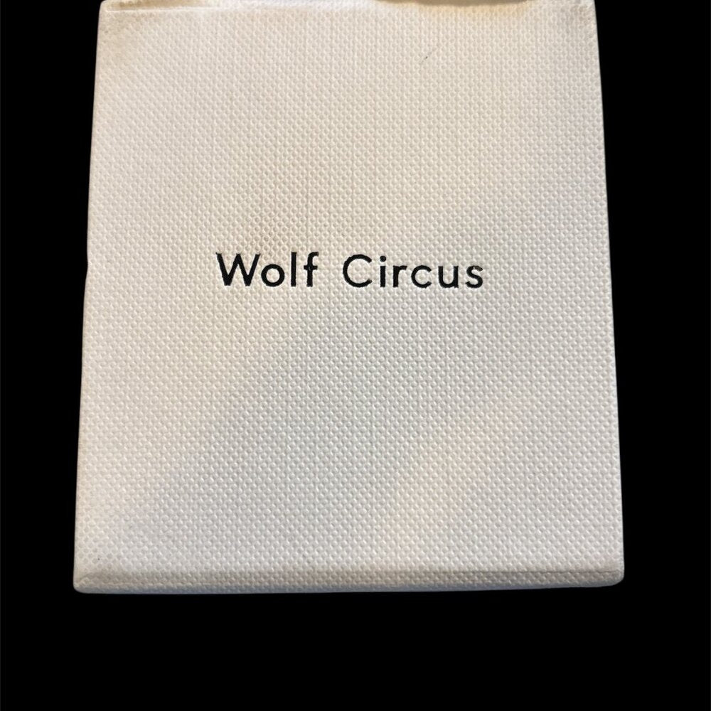 Wolf Circus Stainless Steel Parker Signet Ring Size 7