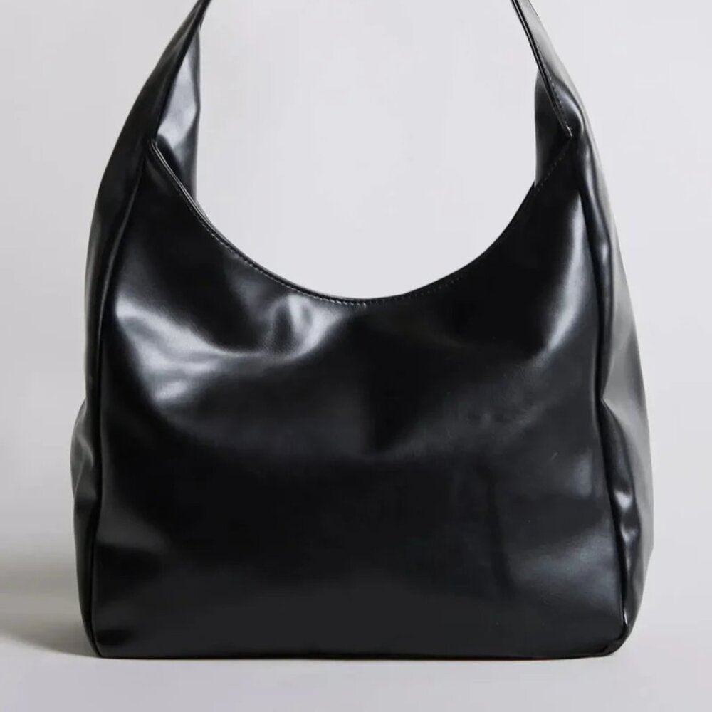 Noirvere Everyday BB Bag - Black - Vegan Leather - W33 X H23 X D12 CM NWOT